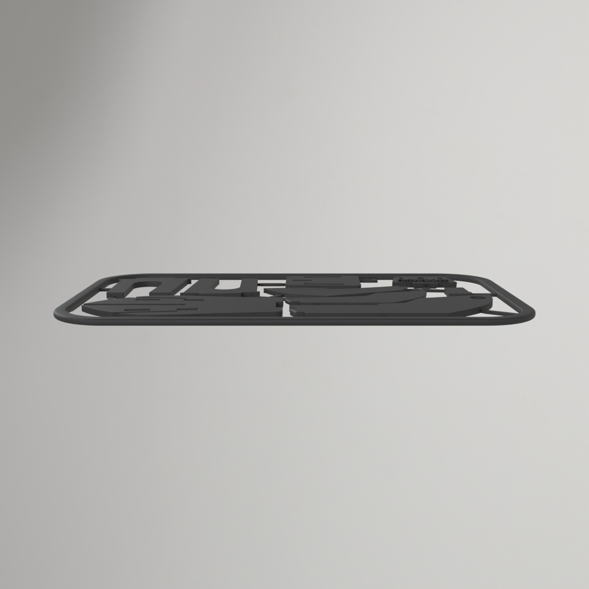 Carte de construction Benchy – imprimez et assemblez par clipsage