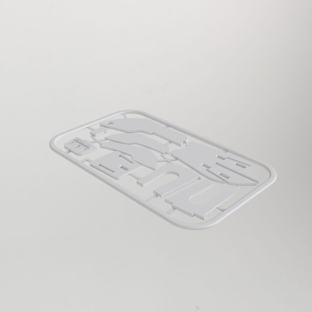 Carte de construction Benchy – imprimez et assemblez par clipsage