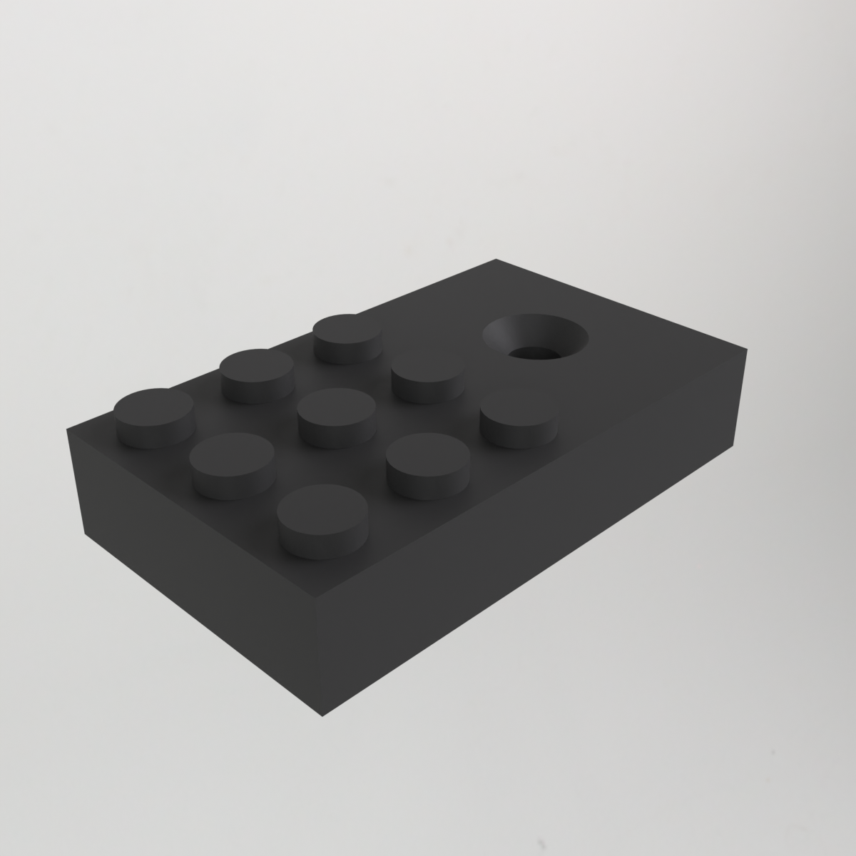 Support mural pour télécommande infrarouge LEGO