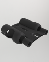 Supports CO2 pour porte-bidon de vélo, 2 pcs, trous de vis standard