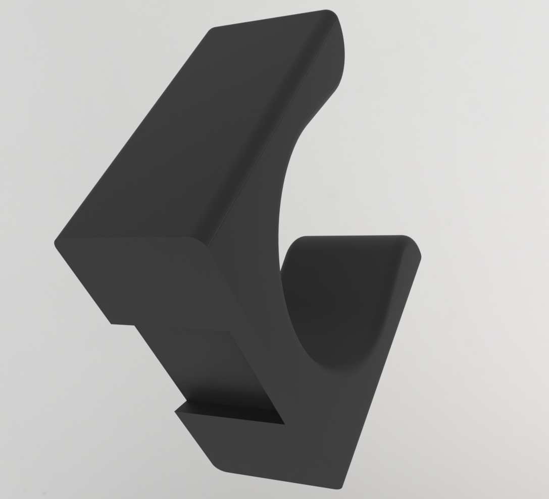 Clip mural vertical pour fatbike