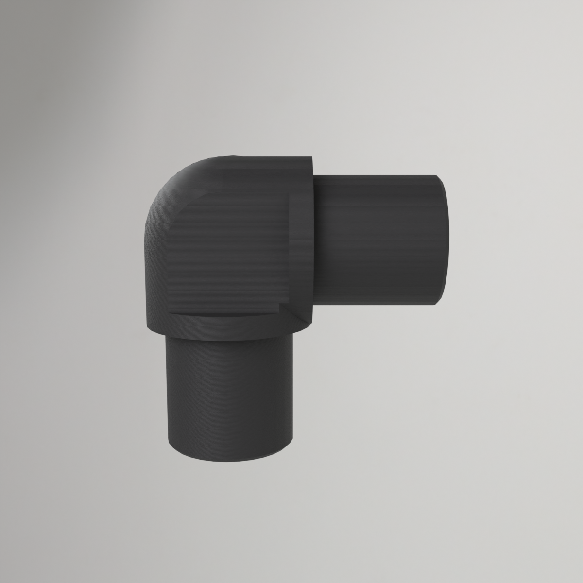 Raccord d'angle PVC 1" à 3 sorties