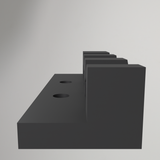 Support de câbles pour profilés aluminium 80/20 et Bosch Rexroth