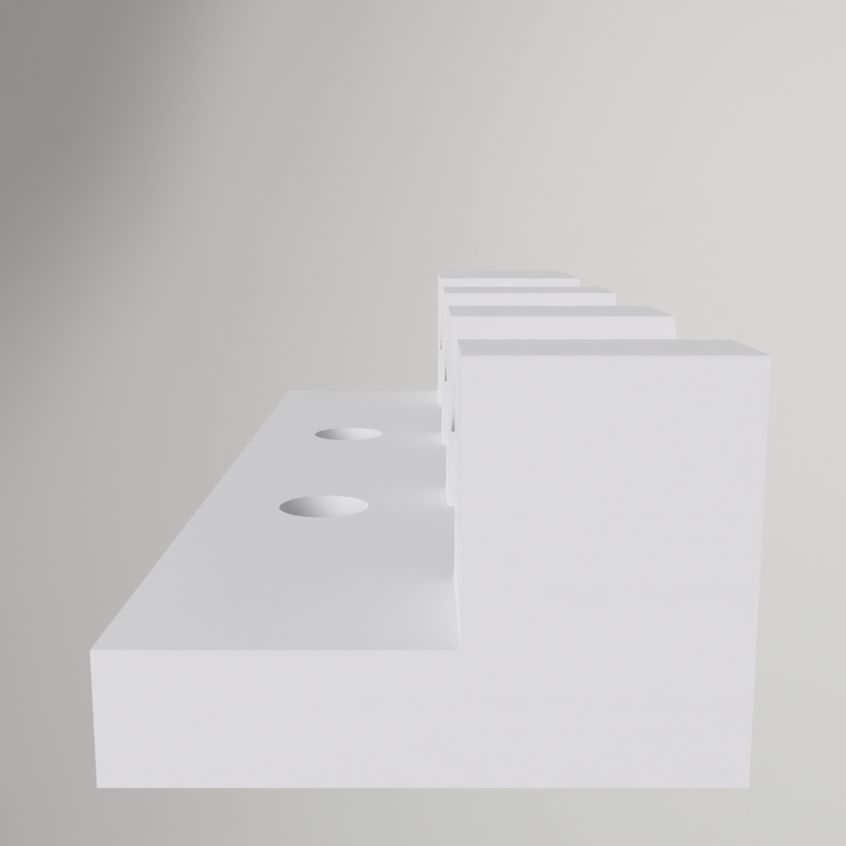 Support de câbles pour profilés aluminium 80/20 et Bosch Rexroth