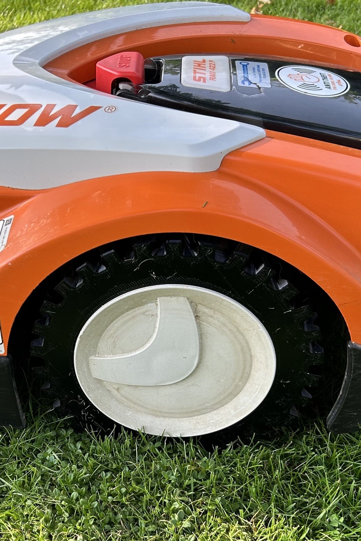 Roues tout-terrain pour Stihl iMOW RMI – vue d'ensemble