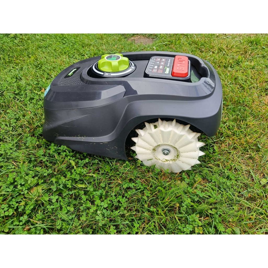 Roues tout-terrain pour robot tondeuse Grouw – image 1
