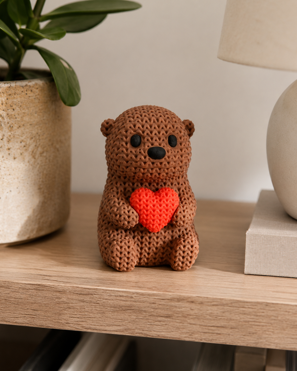 Figurine loutre – adorable cadeau de Saint-Valentin