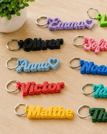 Porte-clés personnalisé – à créer en ligne