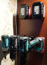 Support mural Makita pour batteries et outils, LXT 18 V/14,4 V