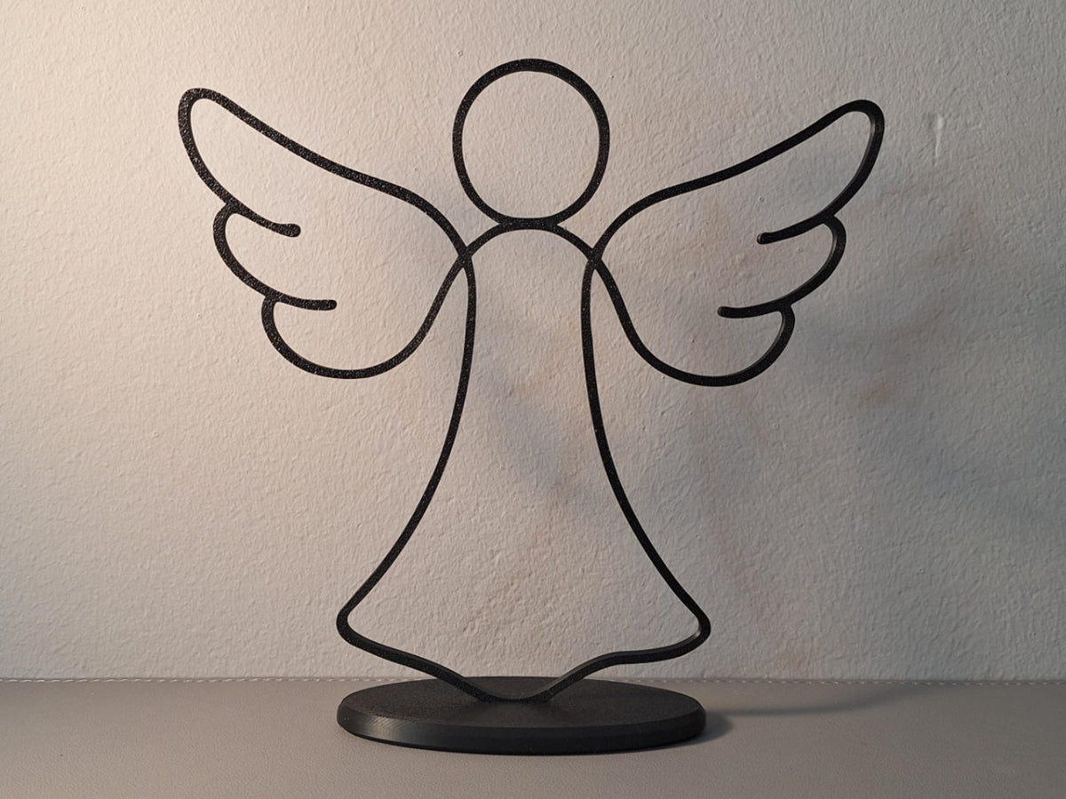 Figurine d'ange minimaliste au style moderne