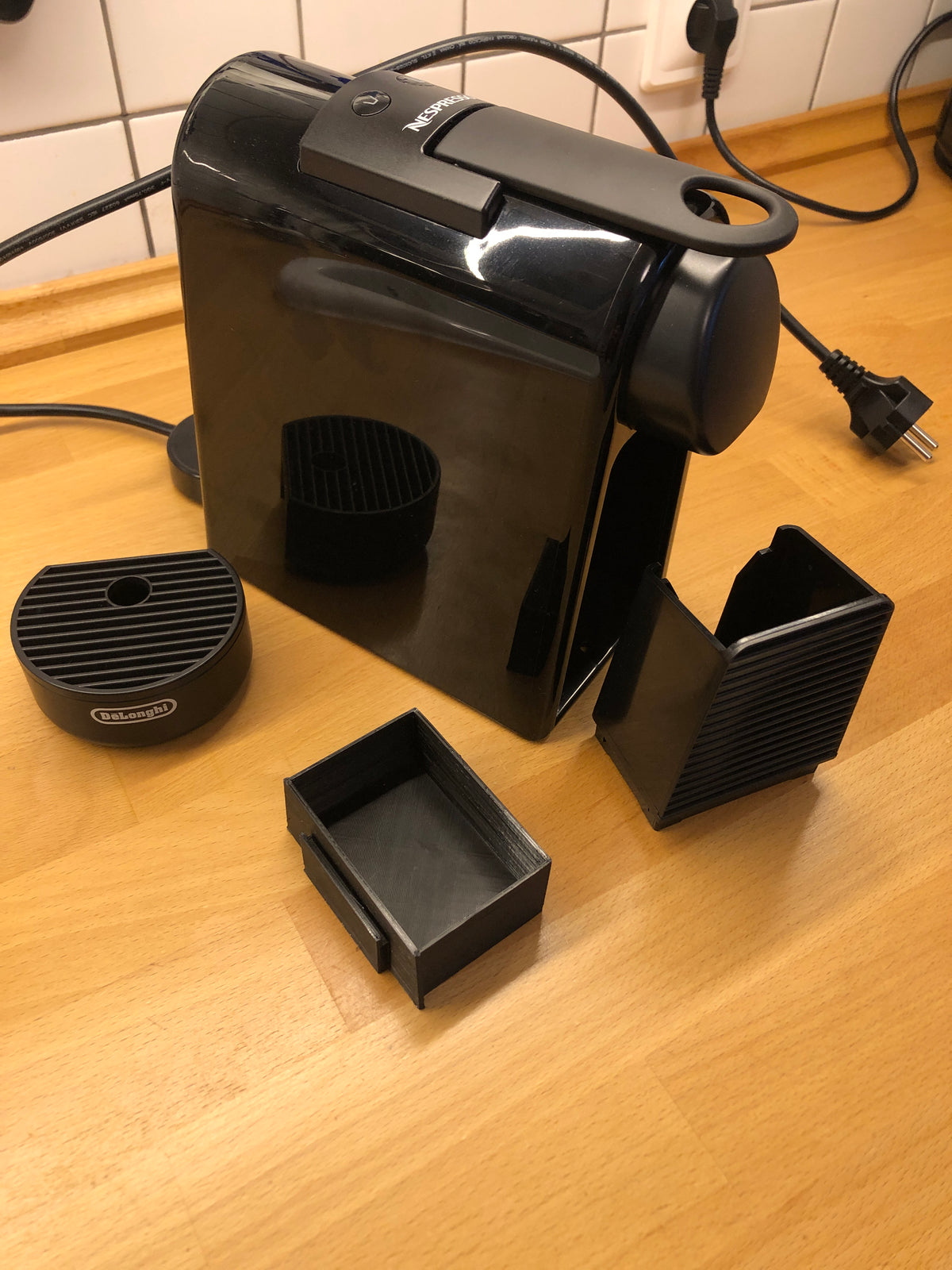 Bac à capsules de rechange pour De'Longhi Nespresso Essenza Mini EN85