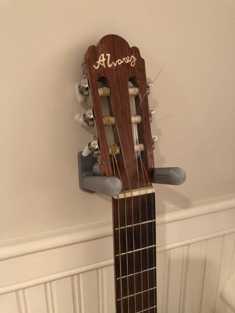 Support mural pour guitare classique – pour manche de 57 mm