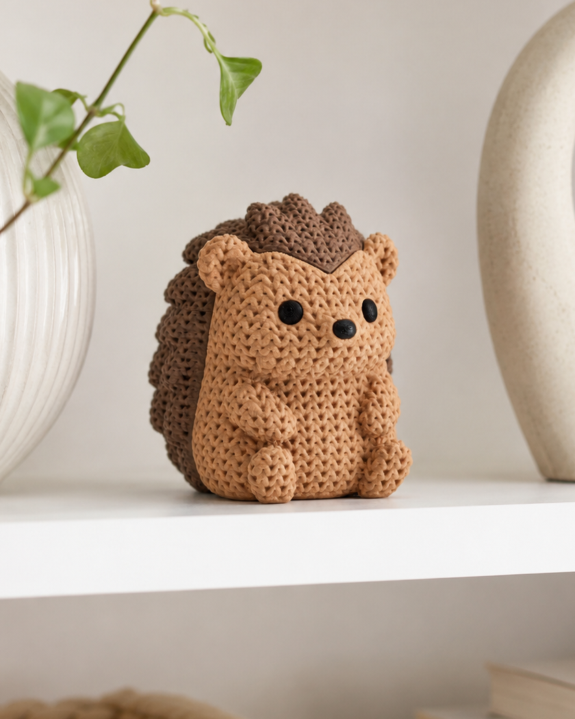 Figurine hérisson – décoration chaleureuse pour la maison