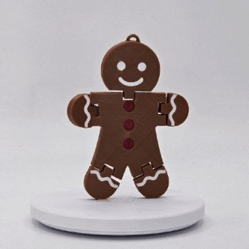 Bonhomme en pain d'épices articulé