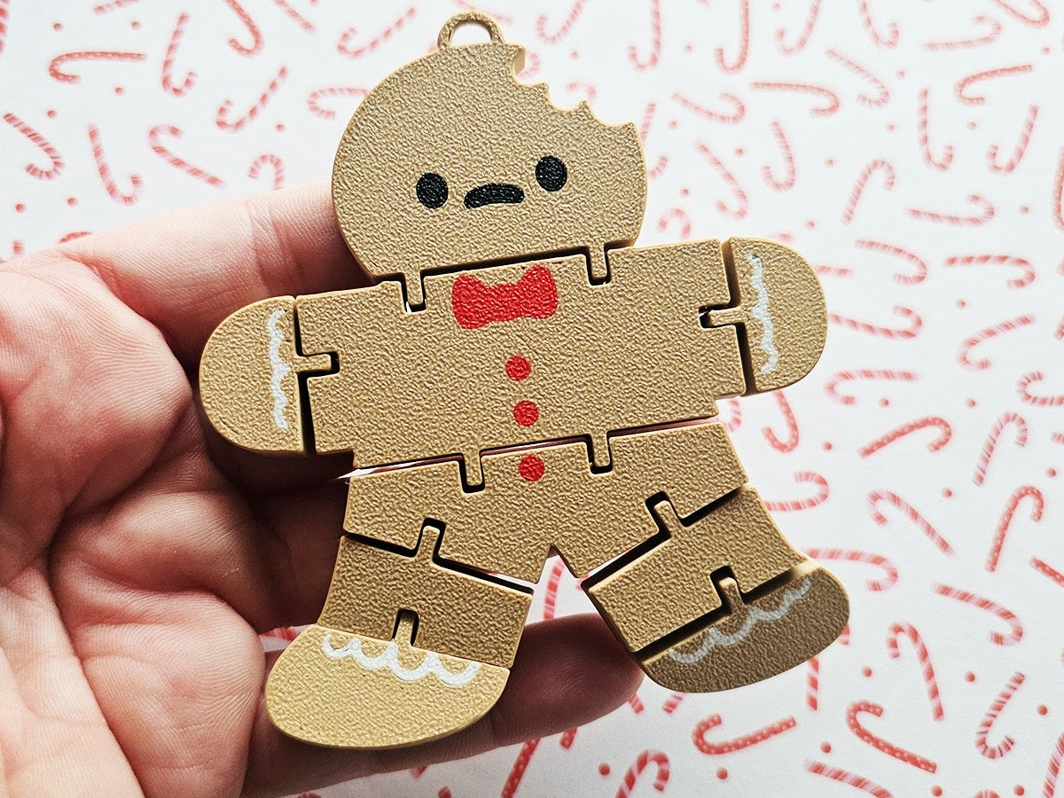 Bonhomme en pain d'épices articulé