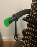 Porte-médiators pour support de guitare au sol classique