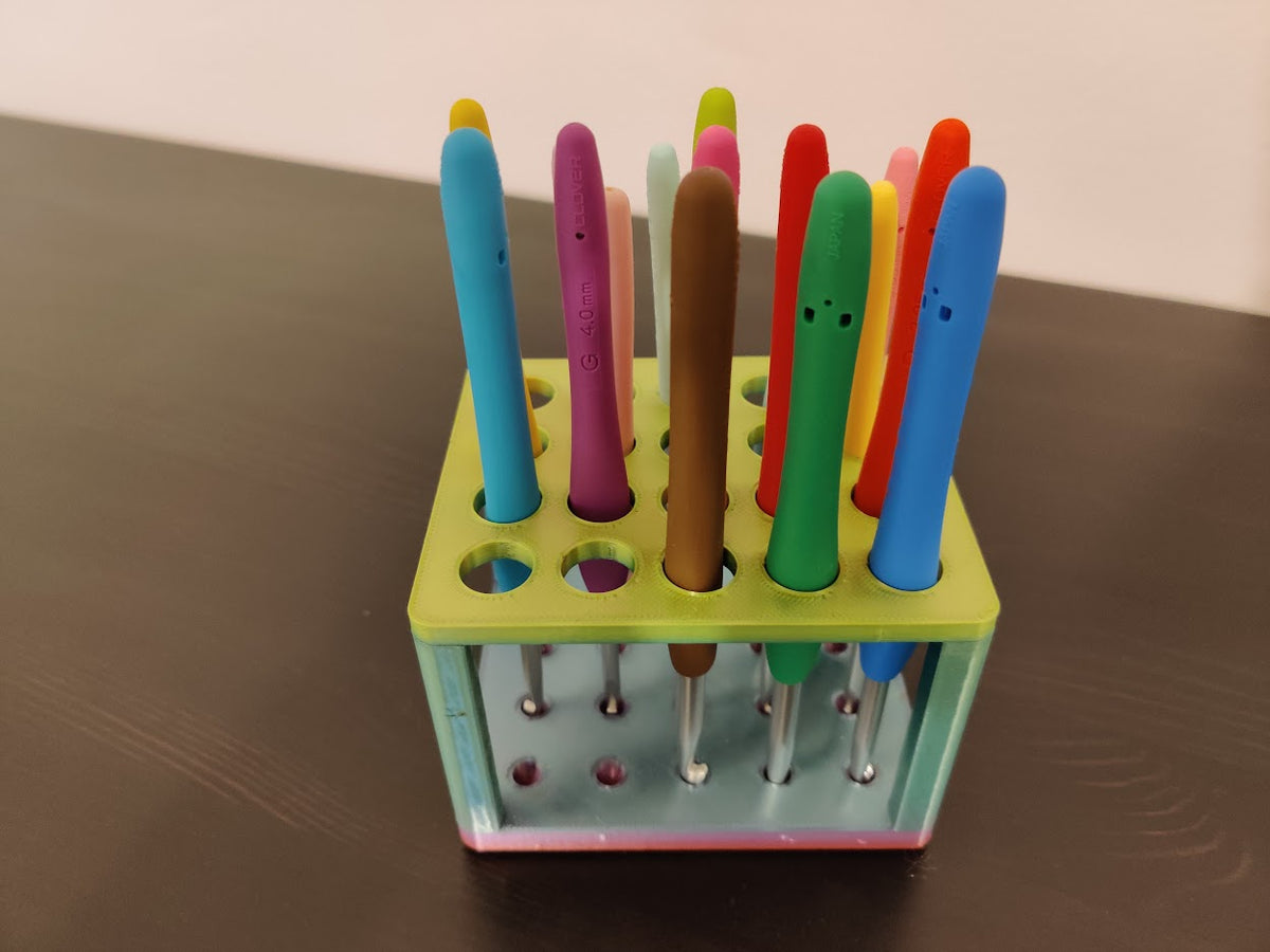 Support pour crochets et stylos – organiseur de bureau