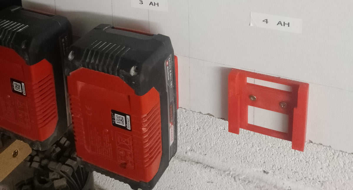 Support mural pour batterie Einhell Power X-Change 18 V