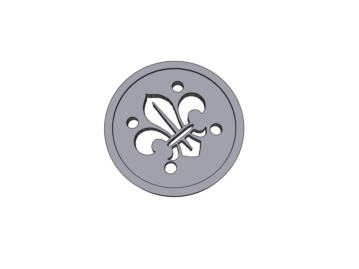 Bouton scout – bouton de rechange pour chemises scoutes