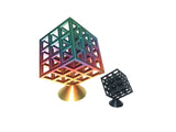 Infinity Cube sur pied – sans supports d'impression