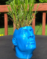 Pot de fleurs The Rock à l'effigie de Dwayne Johnson
