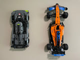 Support mural vertical pour LEGO Peugeot 9X8 42156
