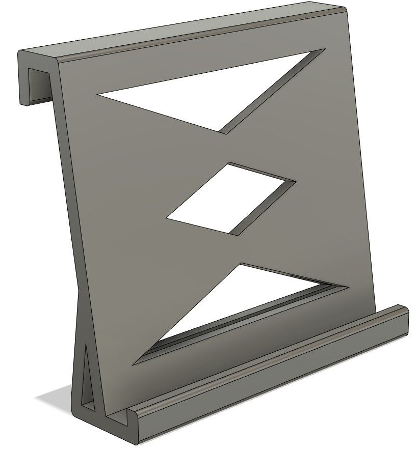 Support iPad compact pour la cuisine – fin et vertical