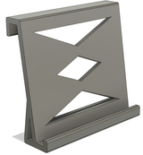 Support iPad compact pour la cuisine – fin et vertical