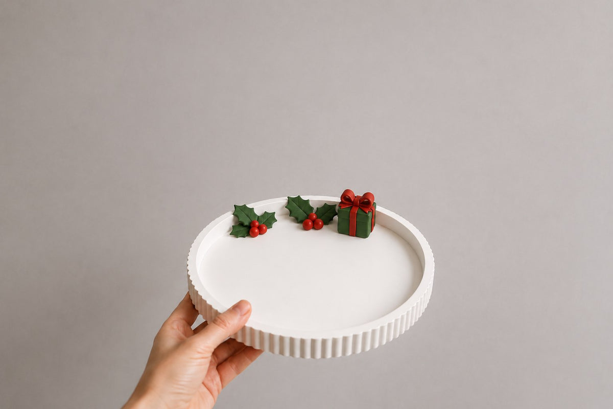 Petit plateau de Noël pour bijoux et petits objets