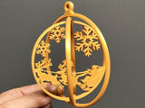Boule de Noël avec motif de Père Noël
