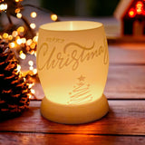 Lampe de Noël pour bougie LED, 137 mm de haut