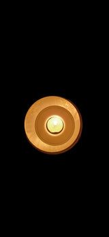 Lampe de Noël pour bougie LED, 137 mm de haut