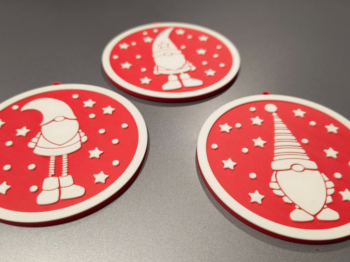 Décorations de lutins pour le sapin de Noël – 3 designs