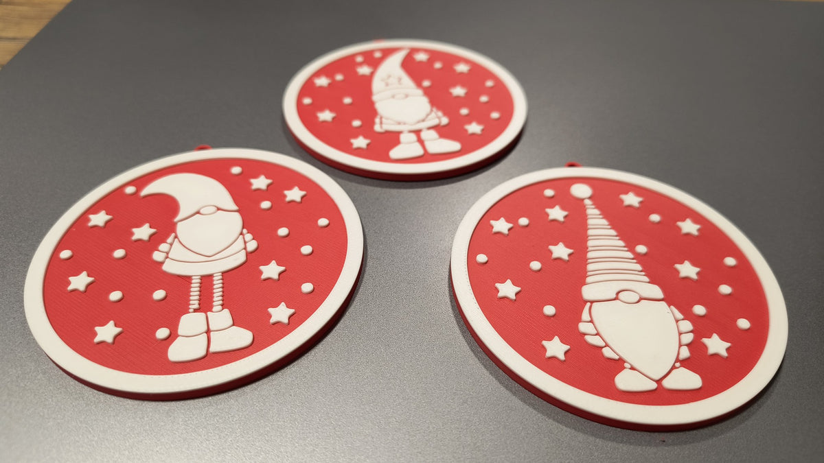 Décorations de lutins pour le sapin de Noël – 3 designs