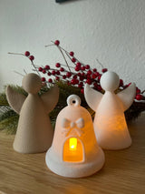 Cloche de Noël pour bougie LED – décoration d'hiver