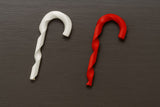 Sucre d'orge rayé en décoration de Noël