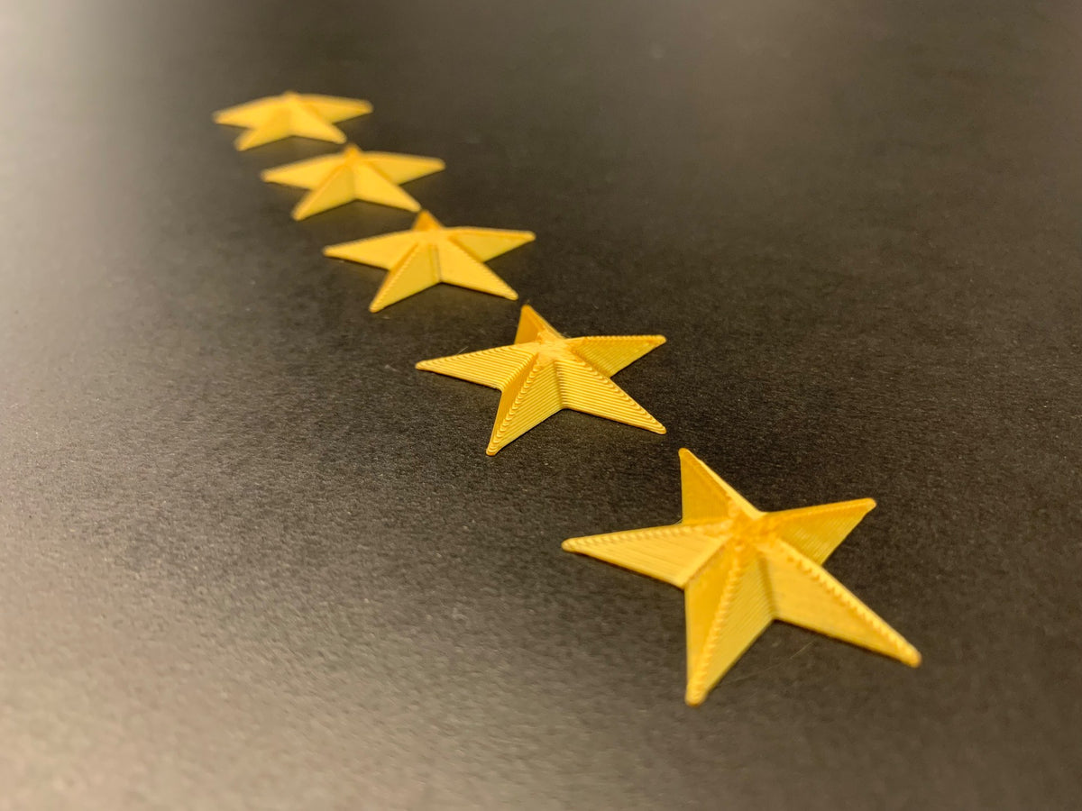 Étoiles décoratives pour la décoration de table