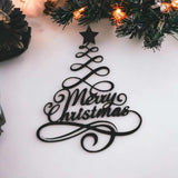 Décoration murale de Noël avec Merry Christmas