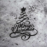 Décoration murale de Noël avec Merry Christmas