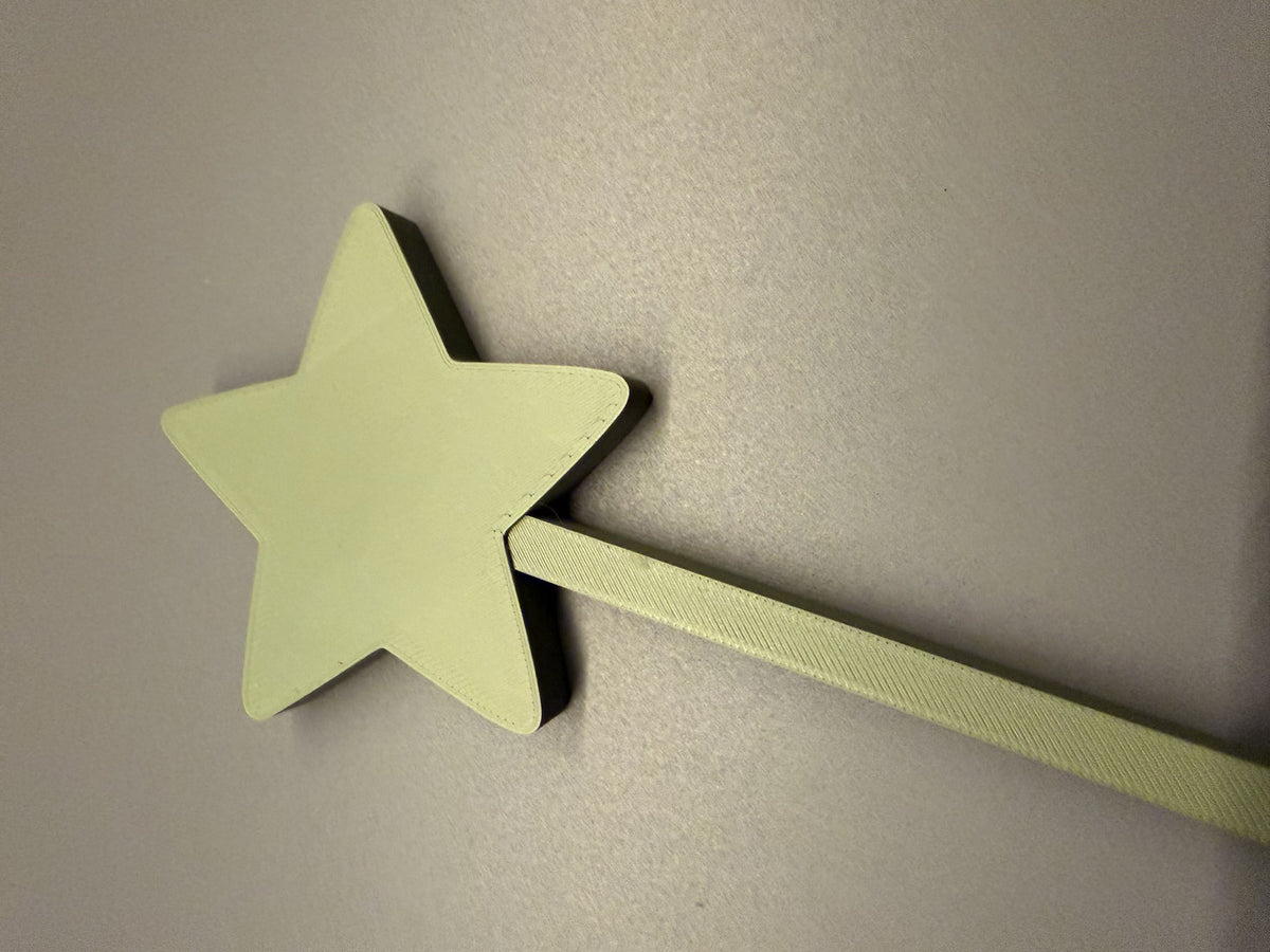 Étoile de Noël sur pique pour pot de fleurs