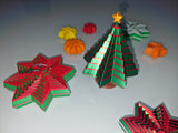 Sapin de Noël fidget pliable à 10 étages
