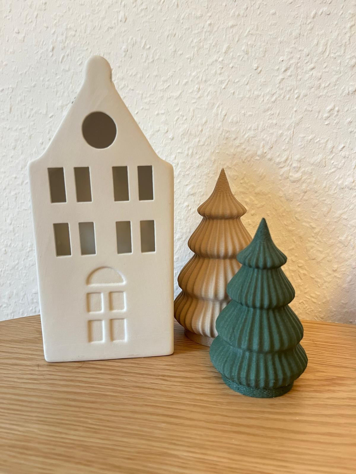 Figurine de sapin minimaliste moderne