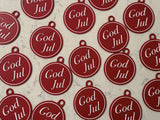 Décoration de sapin élégante avec l'inscription God Jul