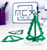 Petit sapin de Noël à assembler, à suspendre