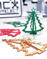 Petit sapin de Noël à assembler, à suspendre