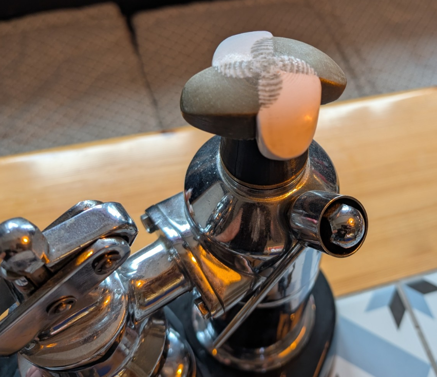 Axe pour le couvercle de chaudière des La Pavoni Mignon, Europiccola et Professional