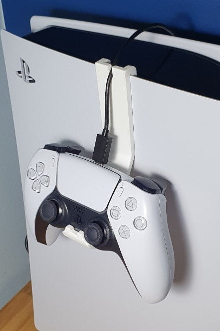 Support pour manette PS5 et câble de charge – une installation bien rangée