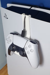 Support pour manette PS5 et câble de charge – une installation bien rangée