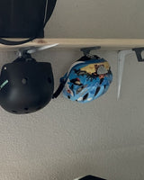 Crochet mural universel pour casque de vélo