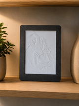 Lampe lithophanie personnalisée avec votre photo